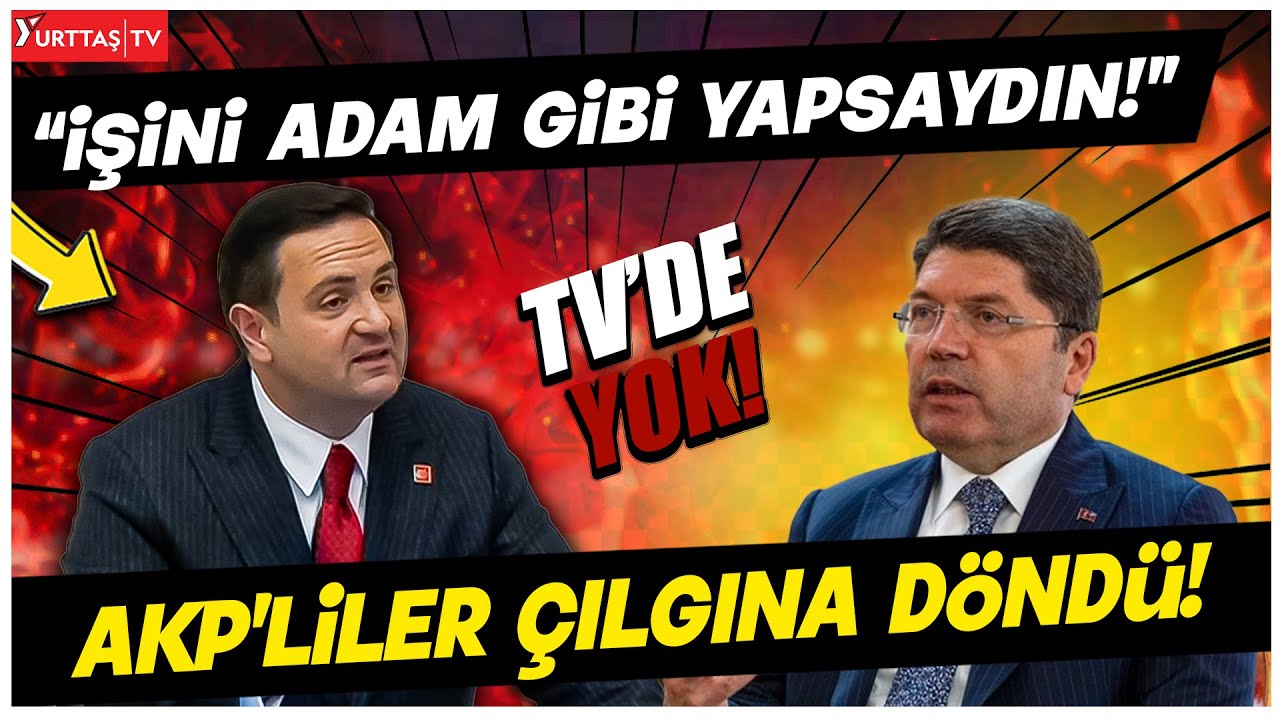 CHP'li Akdoğan Adalet Bakanının Gözlerine Bakarak 
