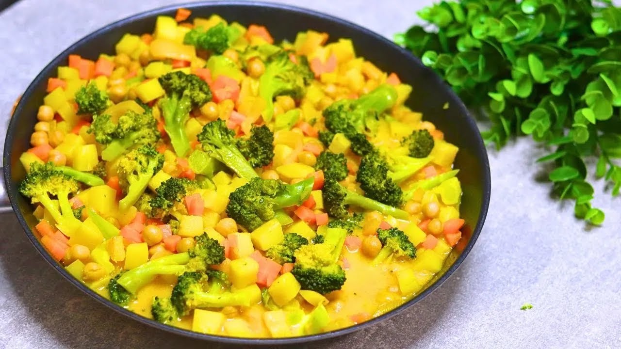 Brokkoli Curry extrem lecker und einfach: Der GEHEIMTIPP für dein neues Lieblingsrezept! vegan