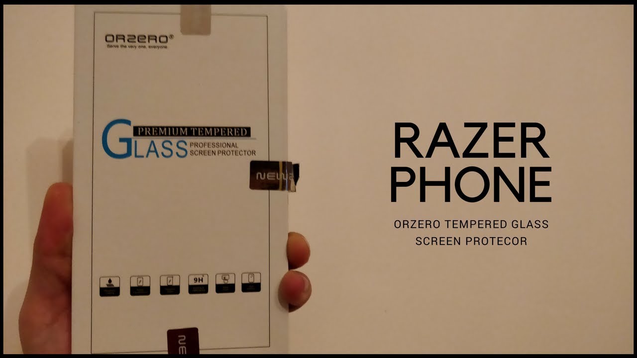 Razer Phone: Orzero/Newzerol Tempered Glass Screen Protector