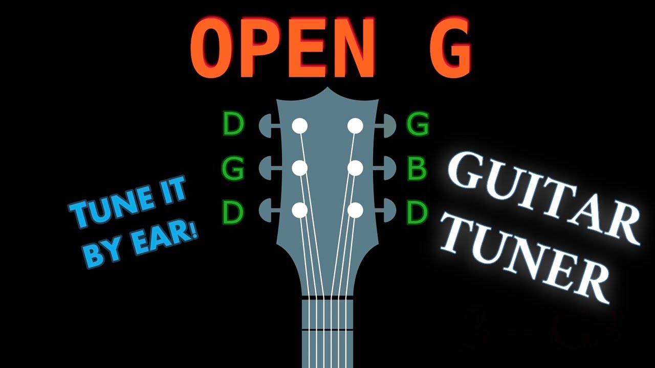 OPEN G - GUITAR Tuning (Tuner)