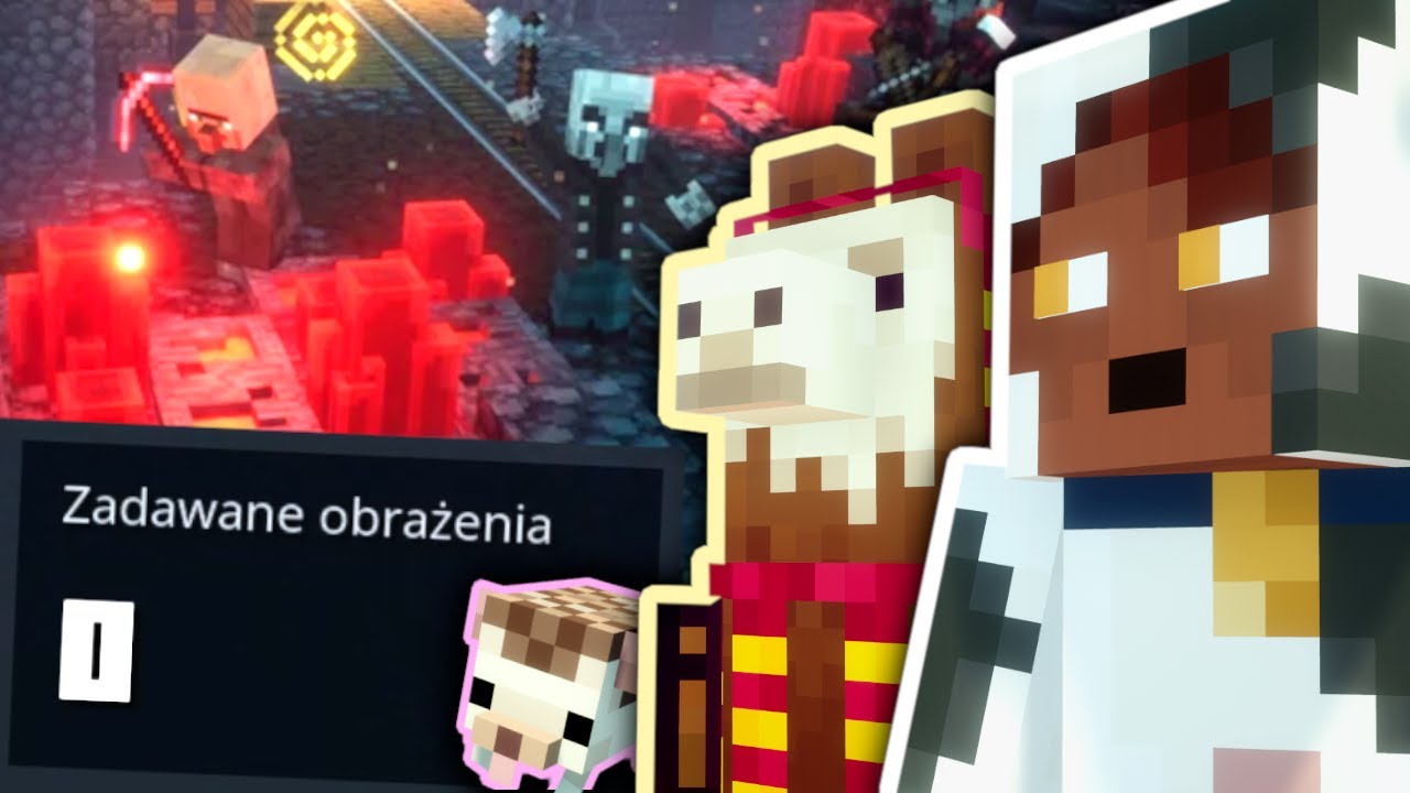 Kopalnie Czerwienitu, ale BEZ ZABIJANIA [Minecraft Dungeons]