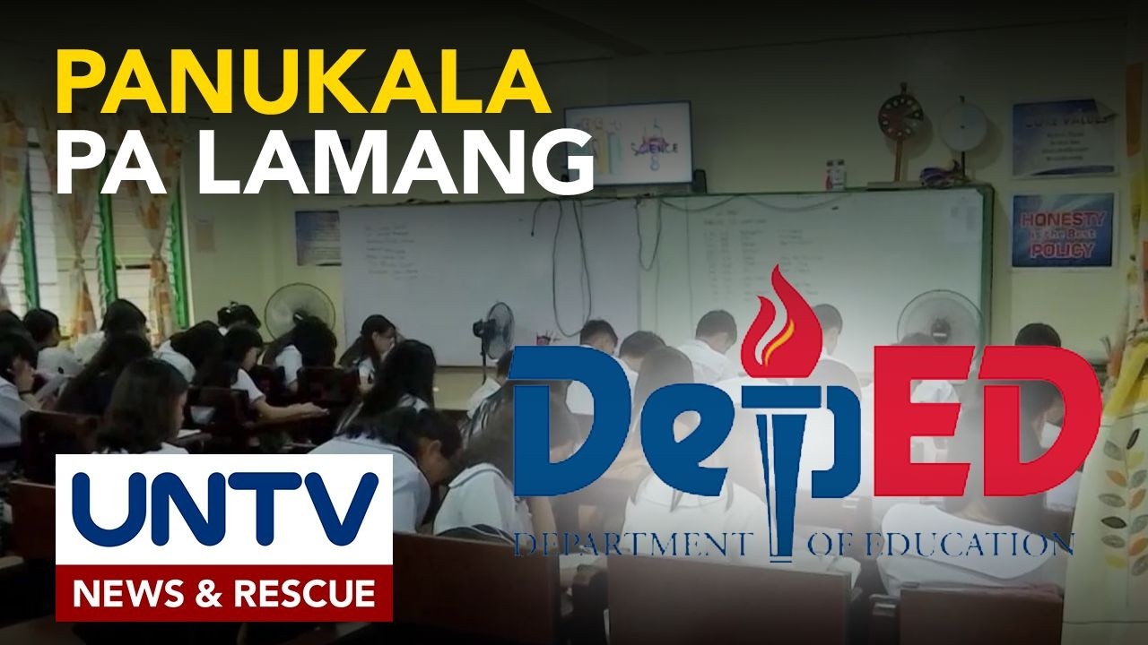 Public consultation sa panukalang trimester sa public schools, suportado ng Malacañang