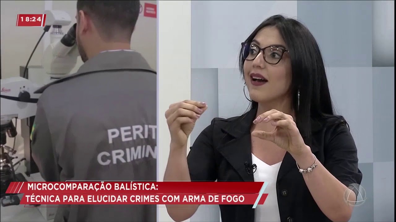Micro comparação balística: técnica para elucidar crimes com arma de fogo- Cidade Alerta