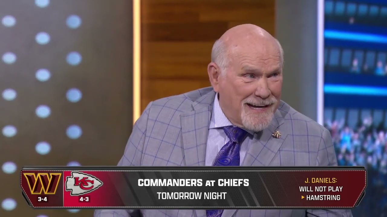 Terry Bradshaw Tries to Talk about Commanders vs. Chiefs