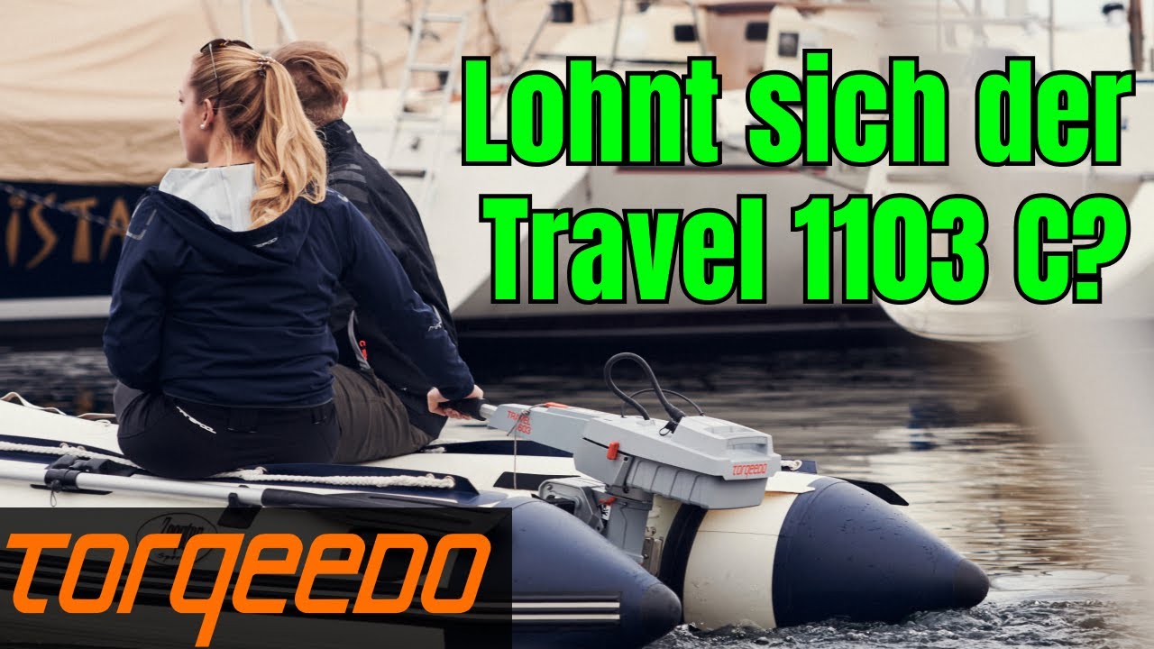 Torqeedo TRAVEL 1103 C | DER E-Motor für Schlauch- und Segelboote?! (Außenborder mit Akku)