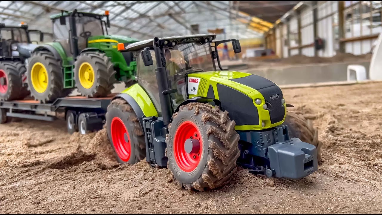 MASSIVE OVERLOADED Tractor at the LIMIT, RC Trucks and Tractors compilation!