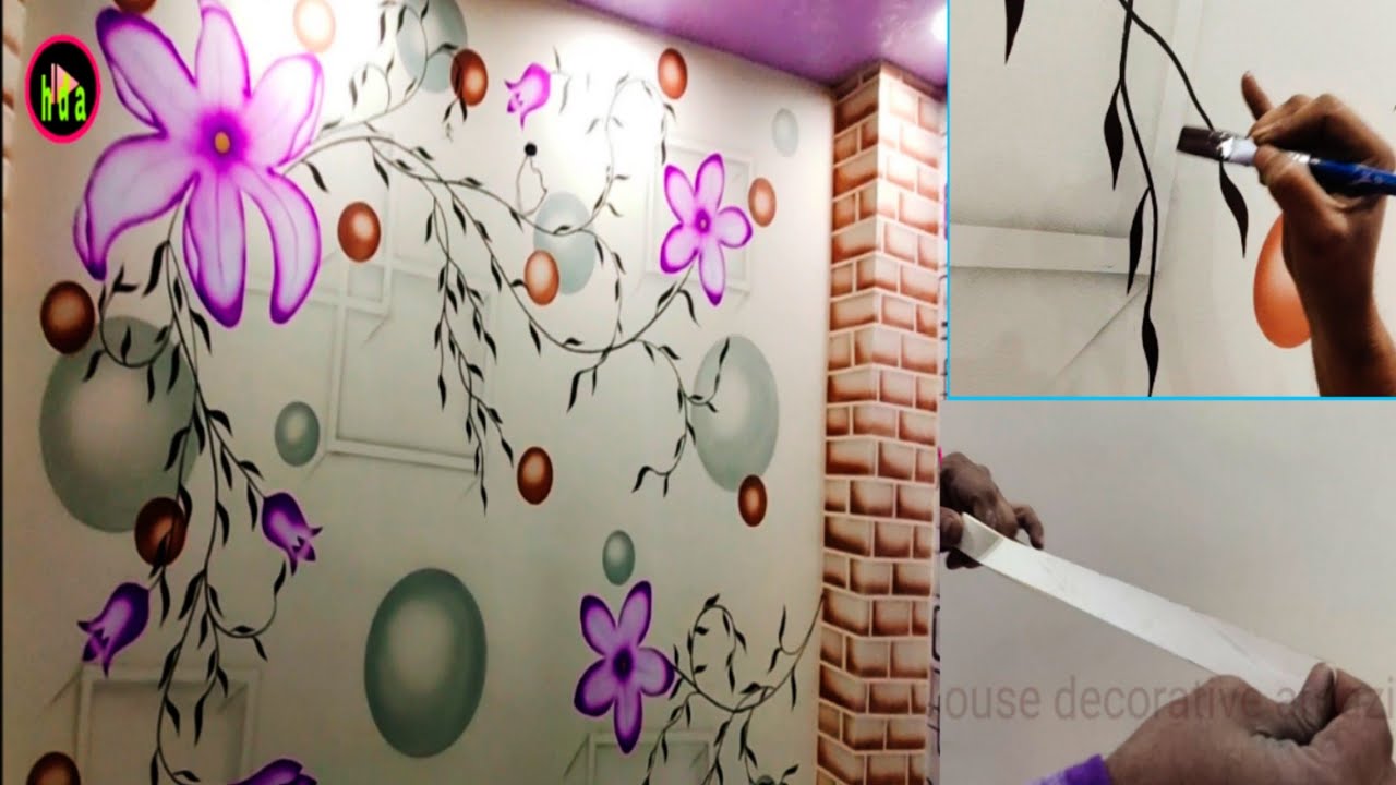 3D wall paint Nazim Rajput