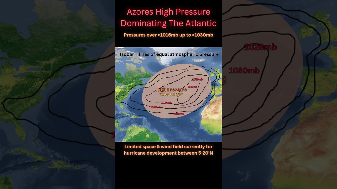 High Pressure Dominating The Atlantic