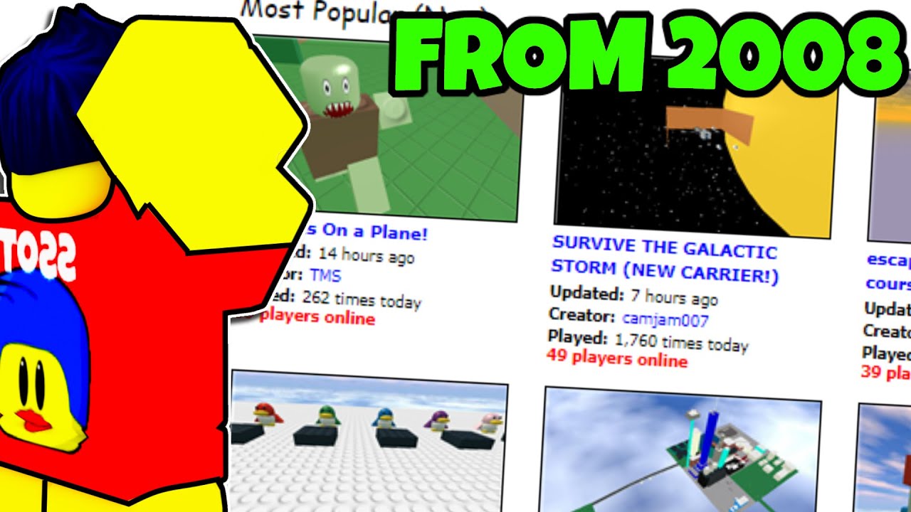 Sockaboy Plays Classic Roblox Games