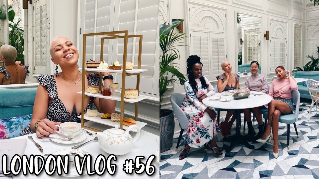 I finally made new British friends & they invited me for afternoon tea! // London Vlog #56