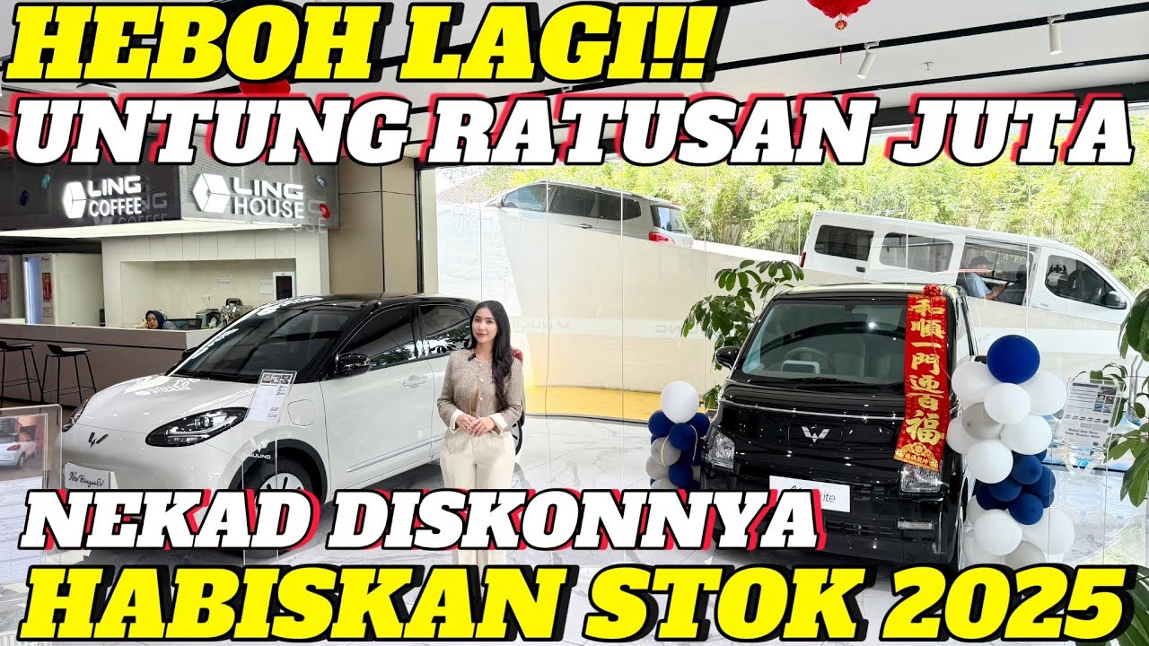 WULING HEBOH LAGI‼️UNTUNG RATUSAN JUTA‼️Mobil Listrik Terlaris Saat ini.. 