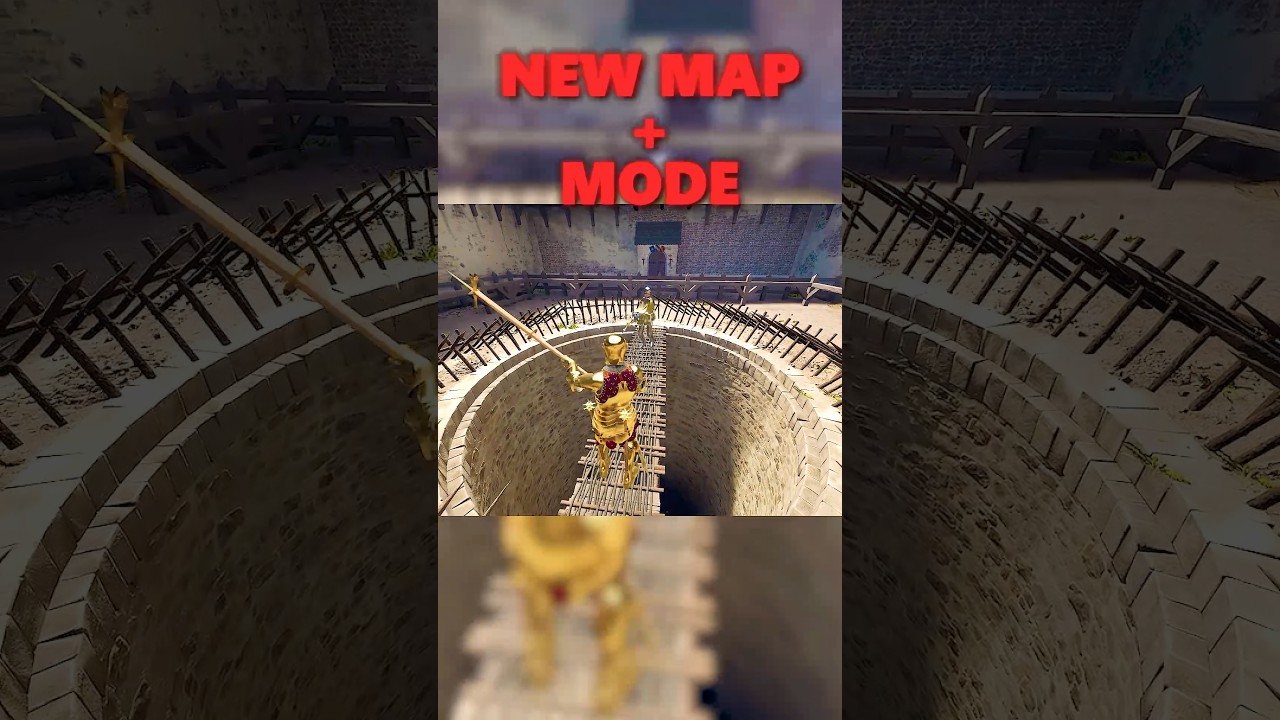 NEW Pit Map is INSANE in Half Sword! (Bridge Duels Mode) #halfsword #fightinggames #physicsgame