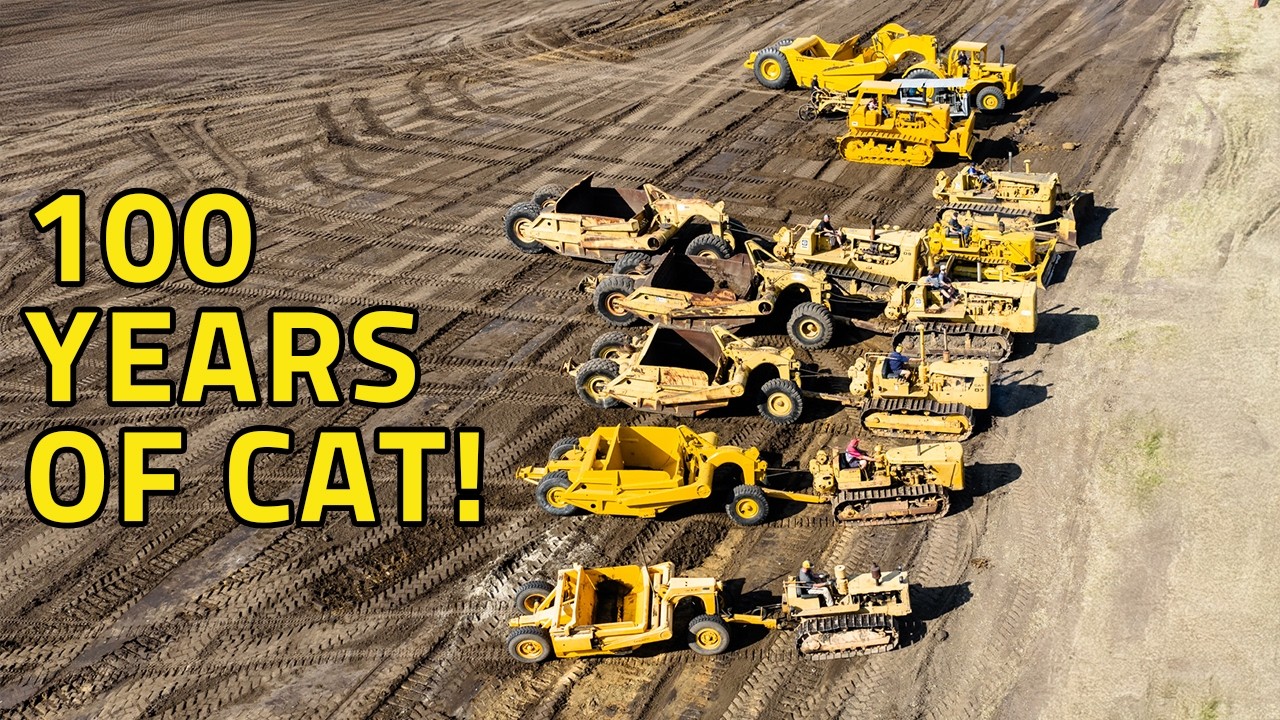 Самая крутая вечеринка по случаю дня рождения? 100-летие Caterpillar!