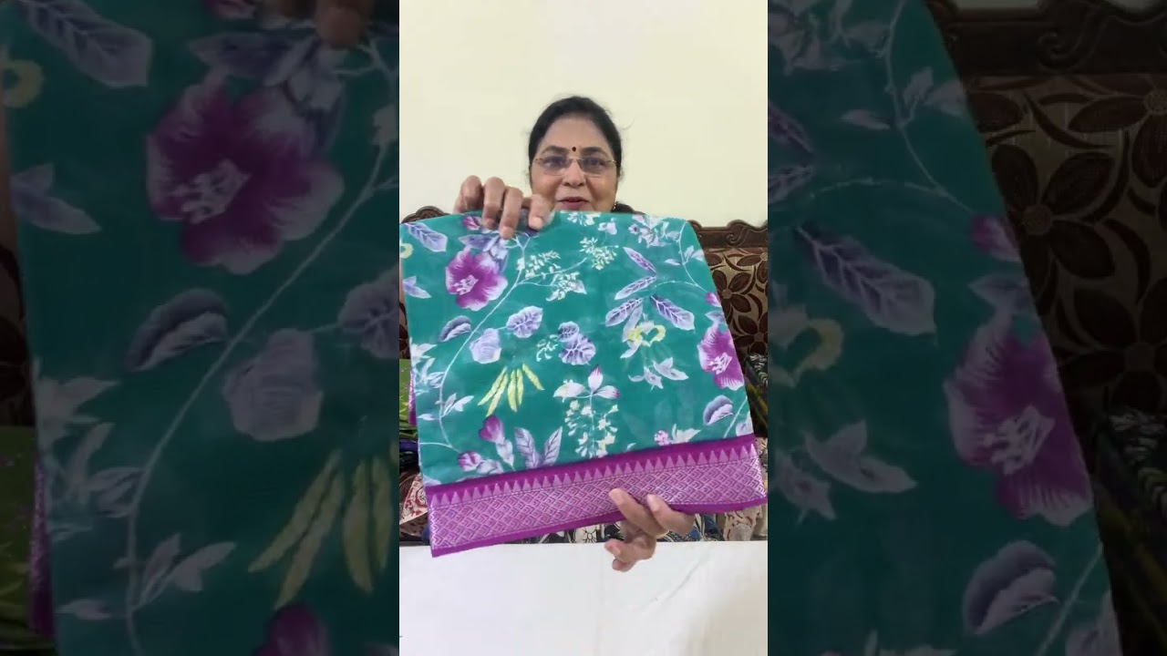Mangalagiri pure cotton 120 count with digital print sarees WhatsApp number 7671878074