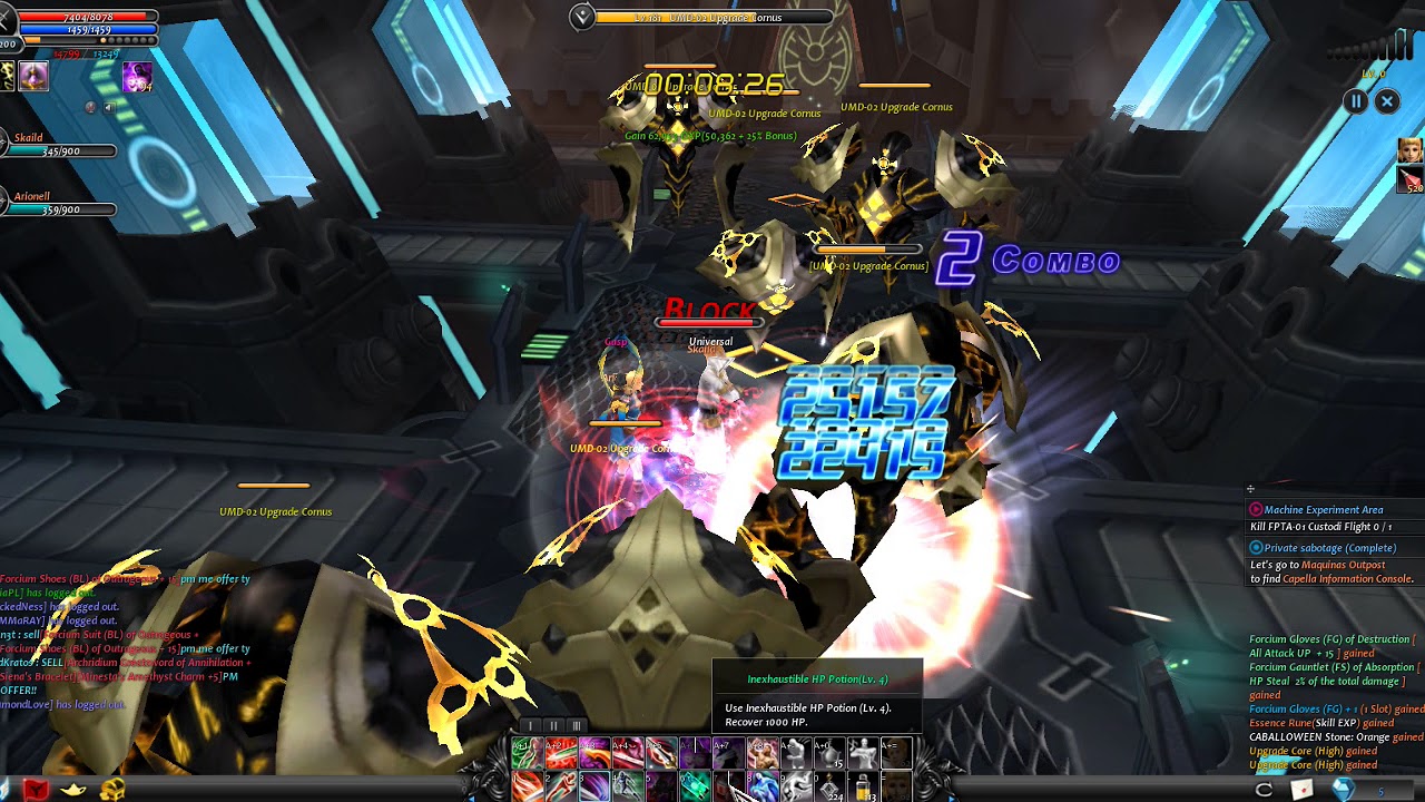 Cabal Online NA Titan Solo ELITE Maquinas Outpost Blader