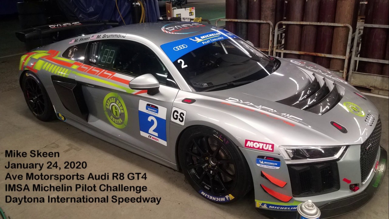 Mike Skeen: Daytona Race Start with Audi GT4!