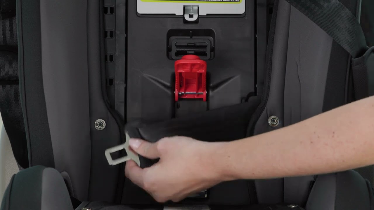 How to install Slimfit3 LX 3-in-1 Car seat FT ARB forward facing using the vehicle seat belt