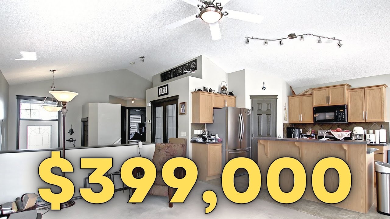 Inside a $399,000 4 Bedroom Starter Home in Airdrie Alberta 2022