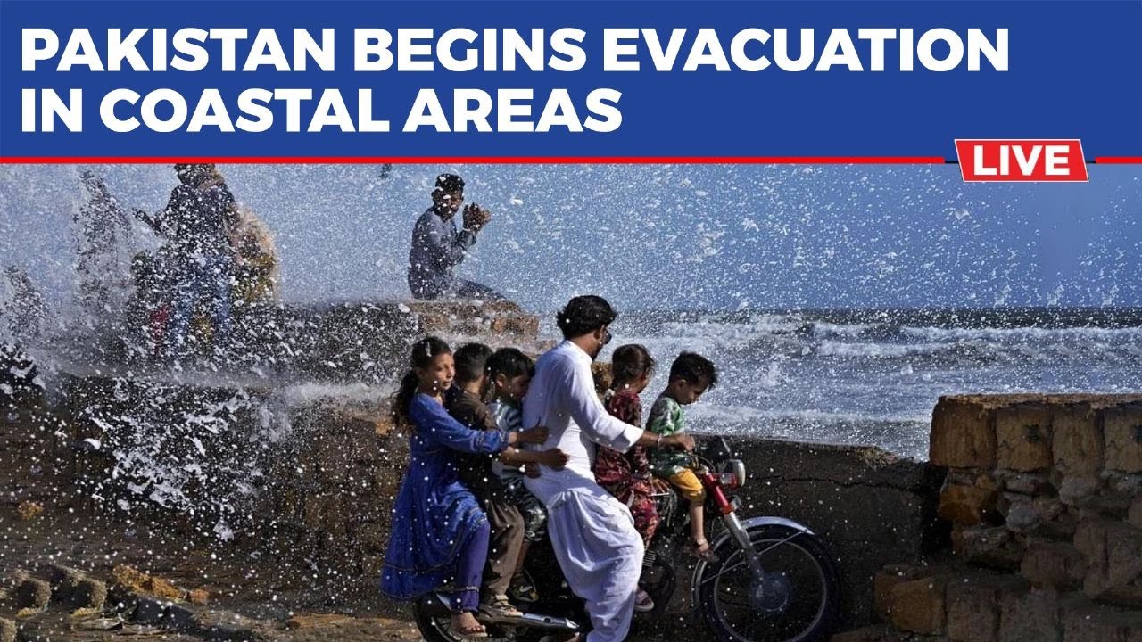 Cyclone Biparjoy Live: Authorities In Pakistan Initiate Evacuation Procedures In Coastal Areas