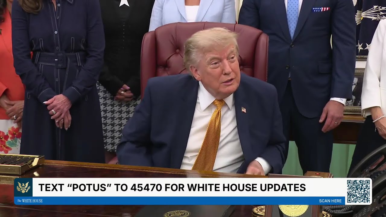 President Trump Signs an Executive Order, Aug. 3, 2026