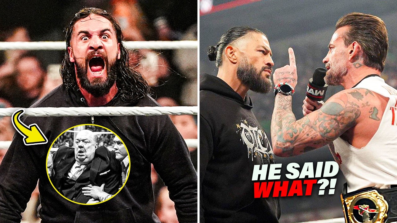 CM Punk DISRESPECTS Roman Reigns! Seth Rollins STOMPS Paul Heyman & Danhausen CURSED Dom Mysterio!