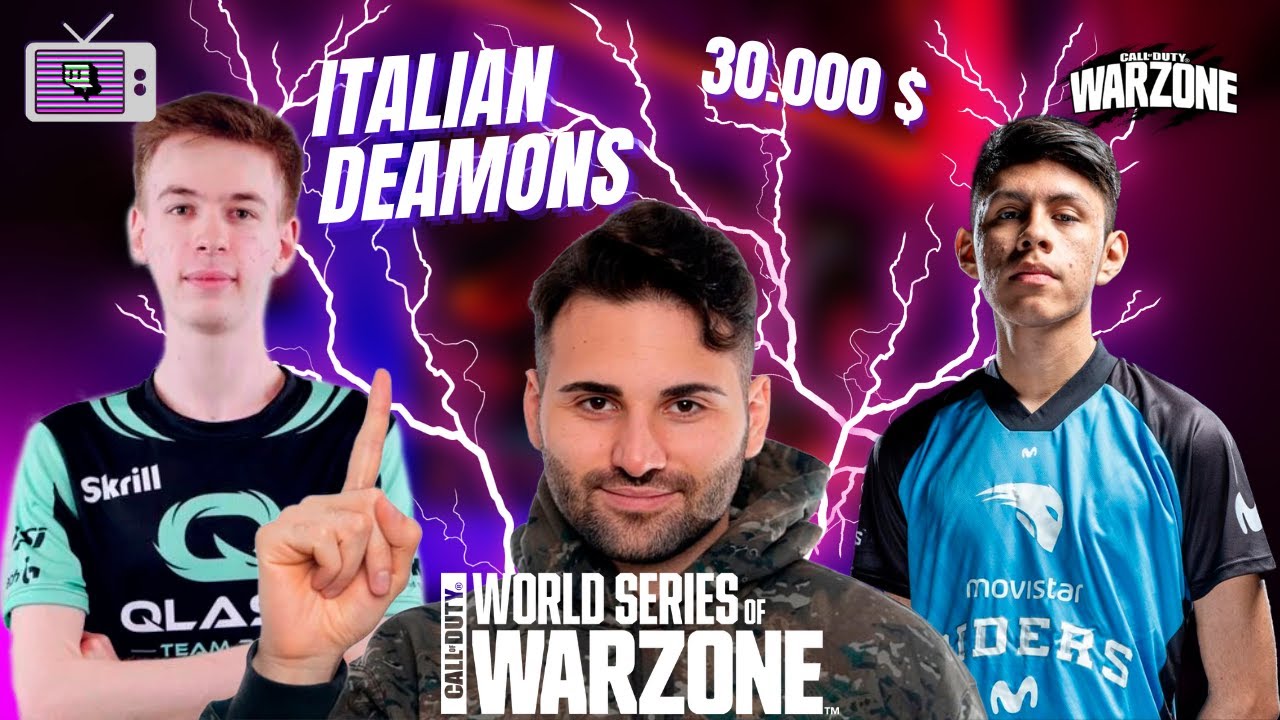 ITALIAN DEAMONS VINCONO LE WORLD SERIES OF WARZONE - LA STORIA🔥 w/Savyultras90, BBlade, Waartex😎