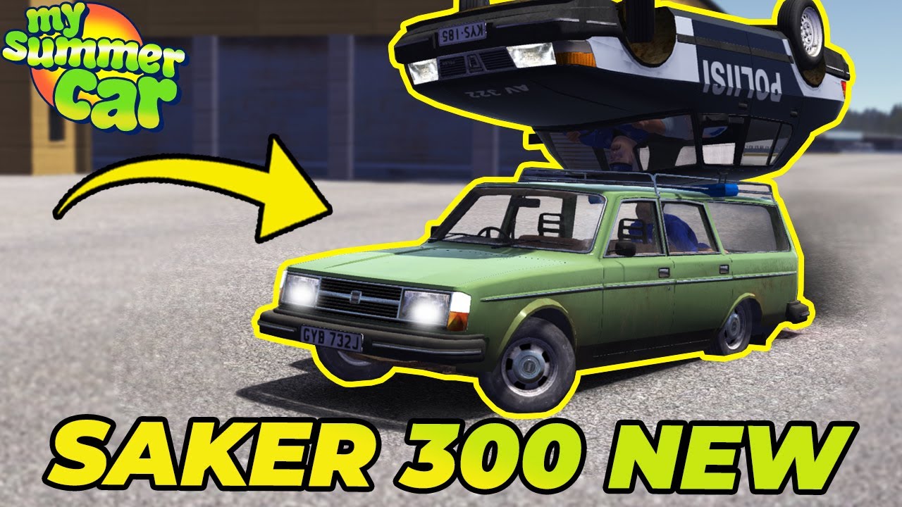 SAKER 300 - NEW DRIVABLE CAR! | My Summer Car #179
