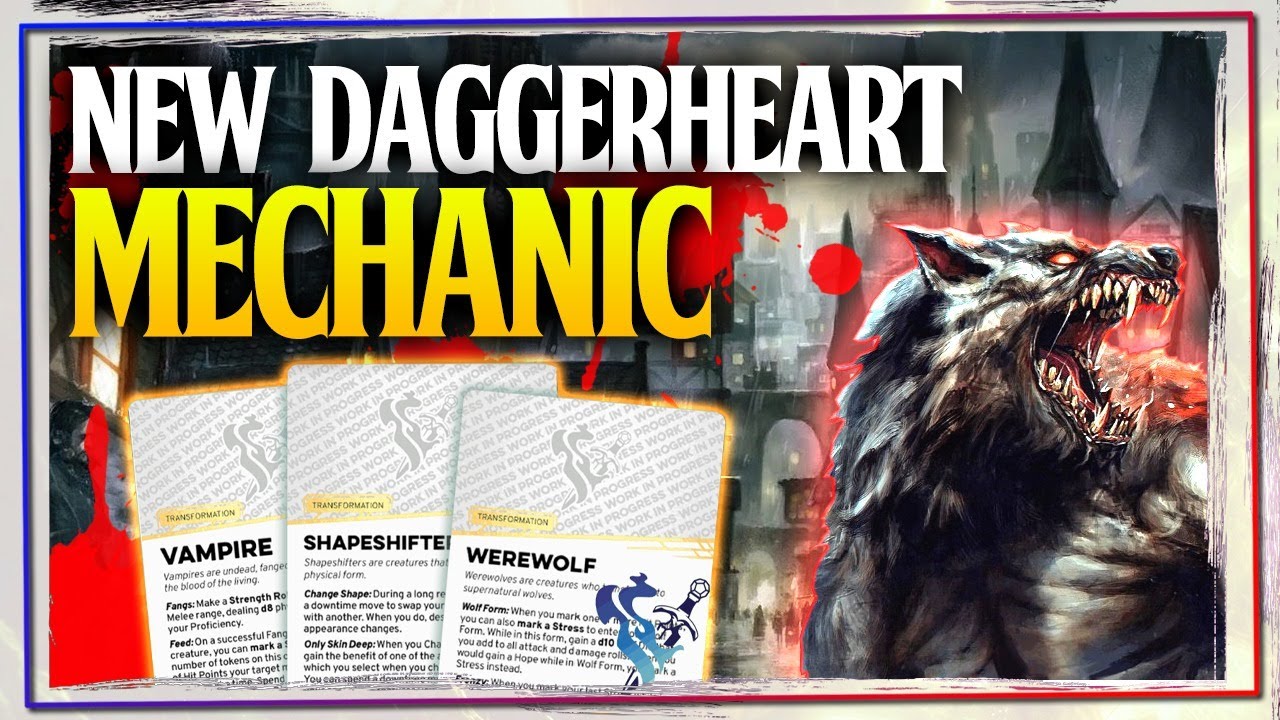 Daggerheart's New Transformation Mechanic is Insanely Cool