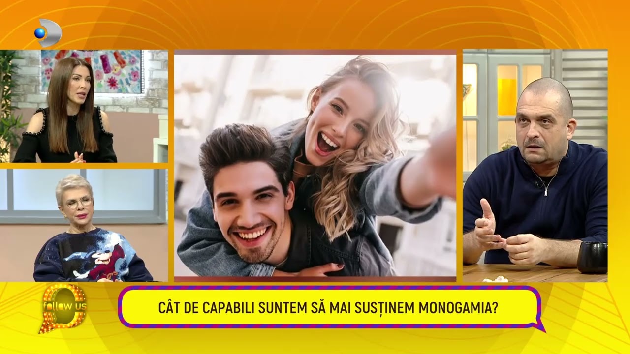 Follow us! - Andrei Vulpescu, despre monogamie: ce inseamna? Suntem facuti sa traim in doi?