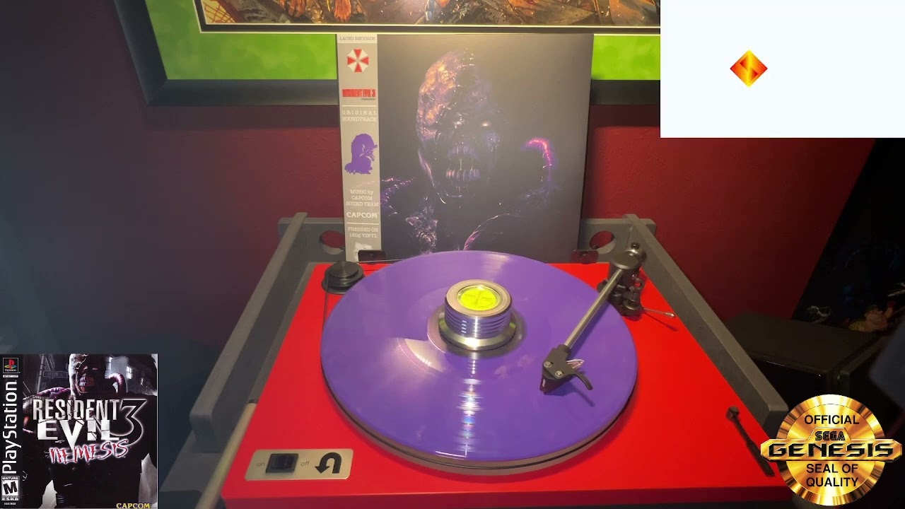 Resident Evil 3: Nemesis Vinyl Soundtrack Backup  Disc 1 Side A