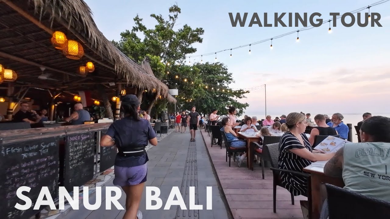 SANUR Bali Weekend Walking Tour | Main Street and Sanur Beach Update Bali Today