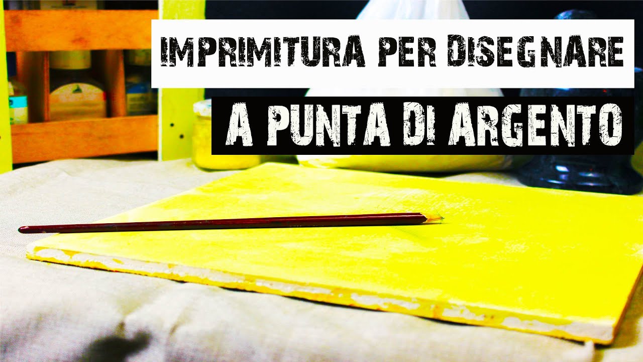 Imprimitura per la punta d'argento