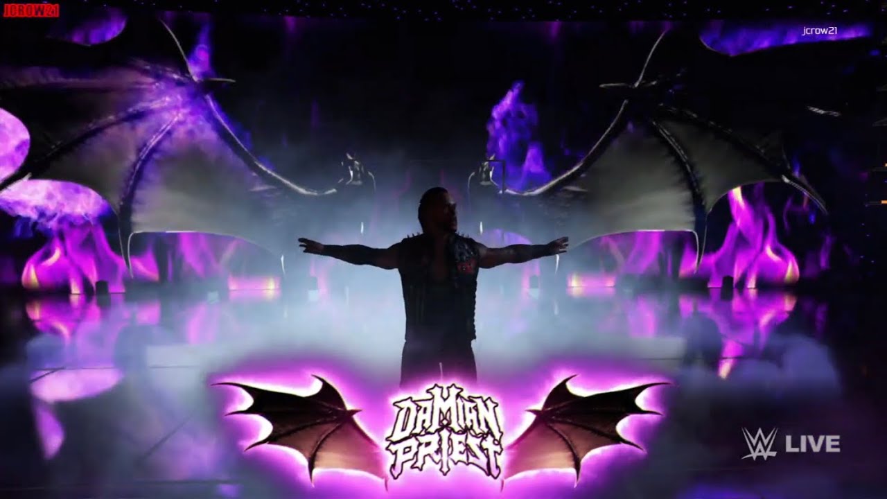 Damien Priest Updated Entrance & Formula - WWE 2K25