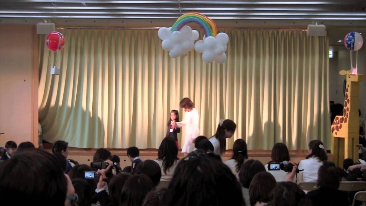 西鎌倉幼稚園20120317謝恩会_01_入場