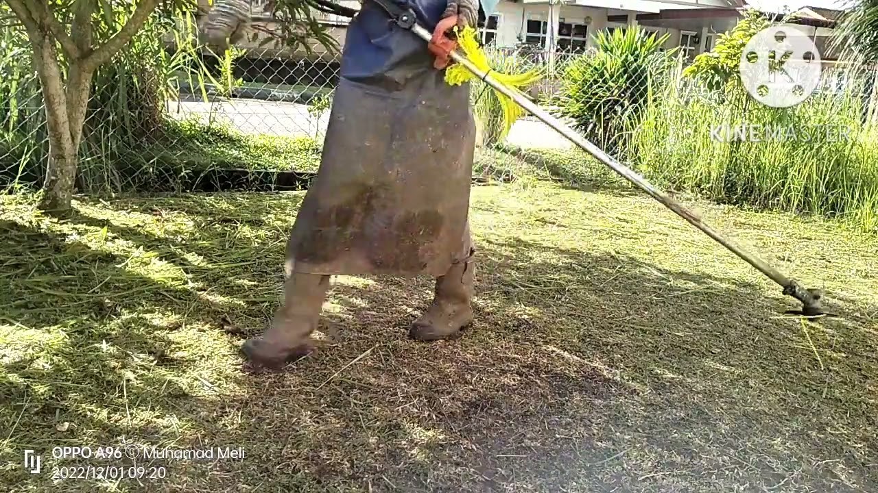 Mesin semak di rumah pelanggan