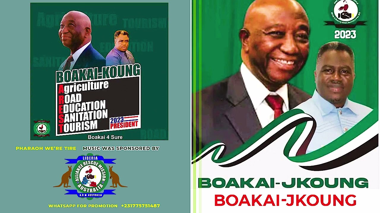 Joseph Nyuma Boakai & Jeremiah Koung  Unity Party 2023 Rescue Team