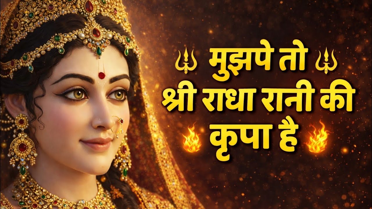 🌼 Soulful Radha Krishna Morning Bhajans 2026 | Mujpe to Radha ki kripa h  | Peacful Bhajan