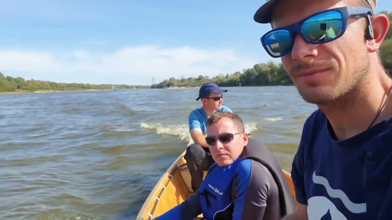 Quick Canoe Electric 120km of Vistula River Poland, Storer Boat Plans