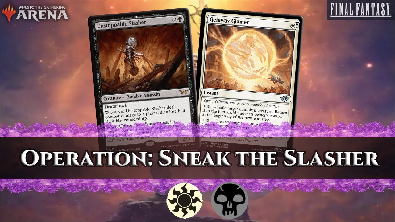 New One-Shot Slasher Strategy! | MTGA Standard (Final Fantasy)