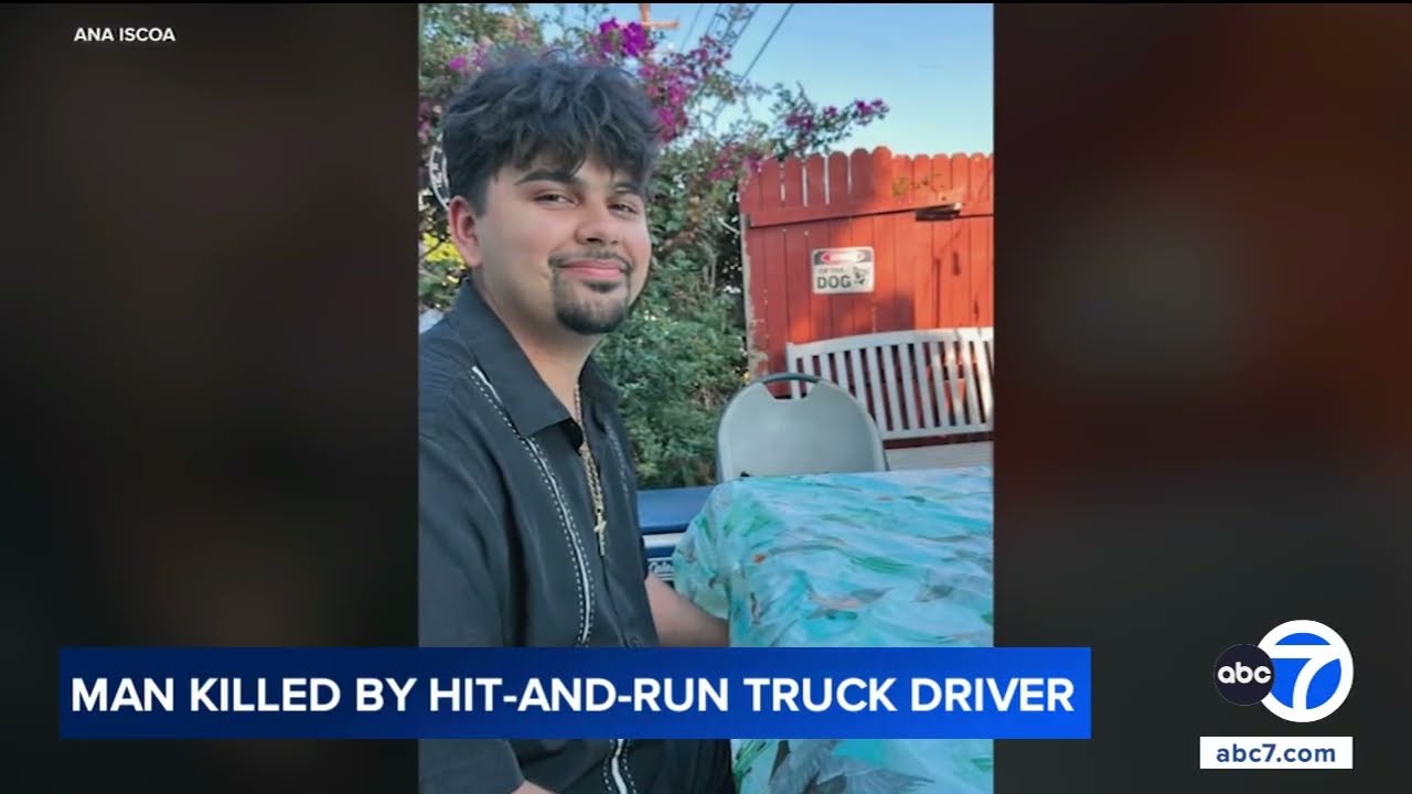 Man killed in hit-and-run while changing tire on busy freeway