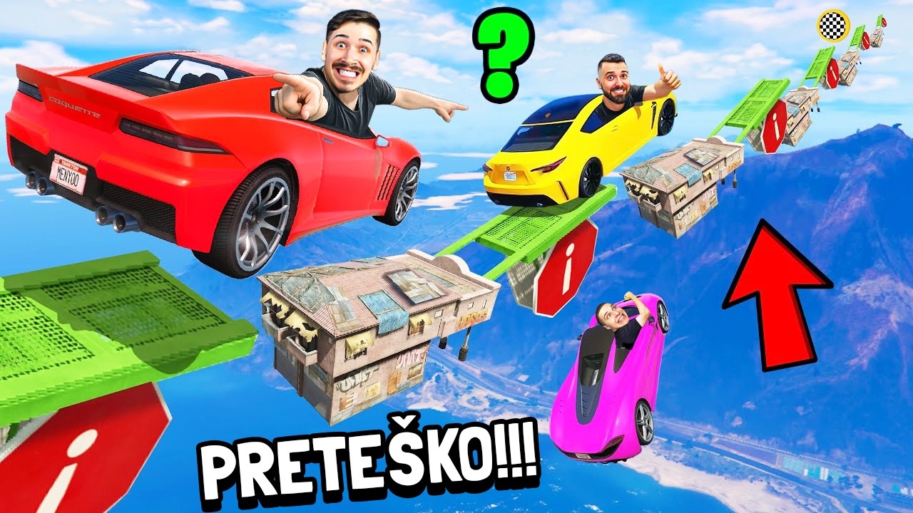 FANOVI SU REKLI DA JE OVO NAJTEŽA TRKA U GTA 5 A DESILO SE OVO...