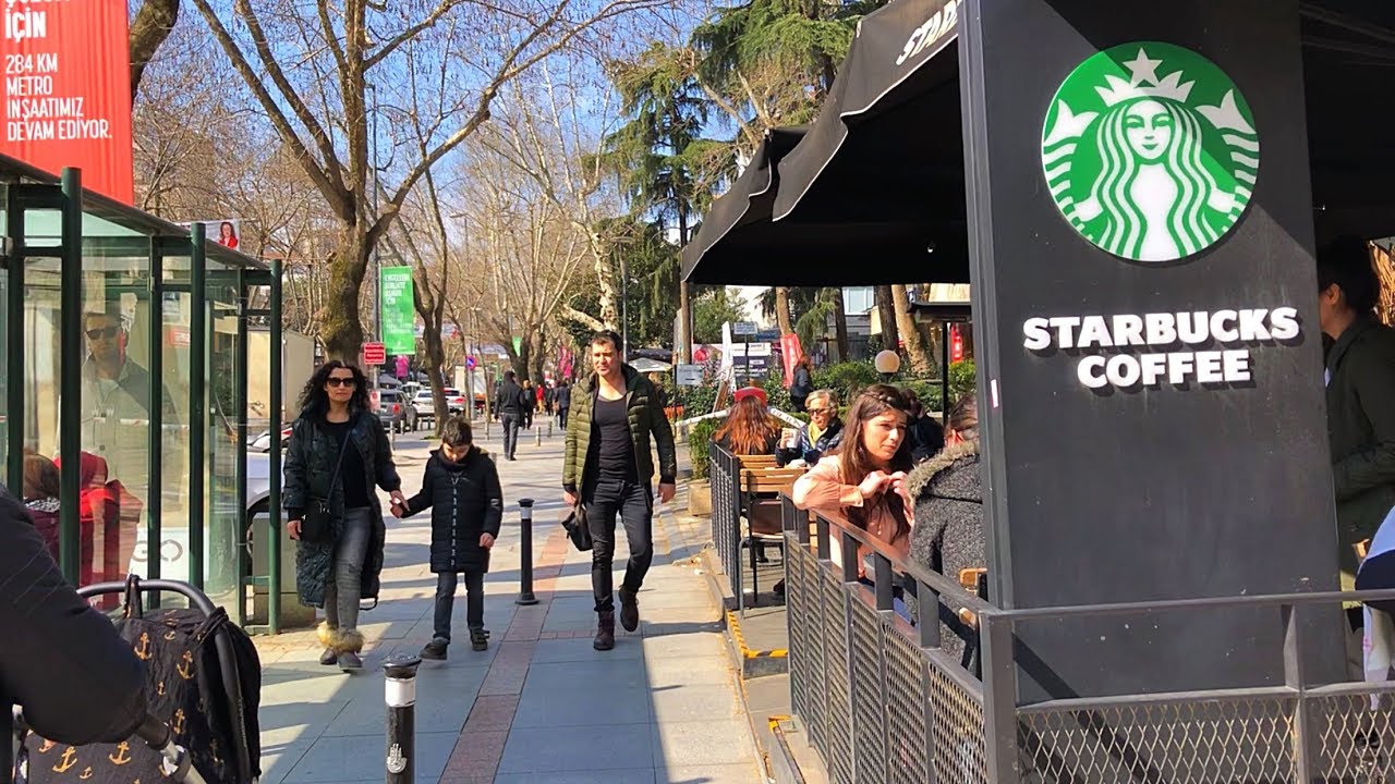 Walk in Bağdat Street Istanbul