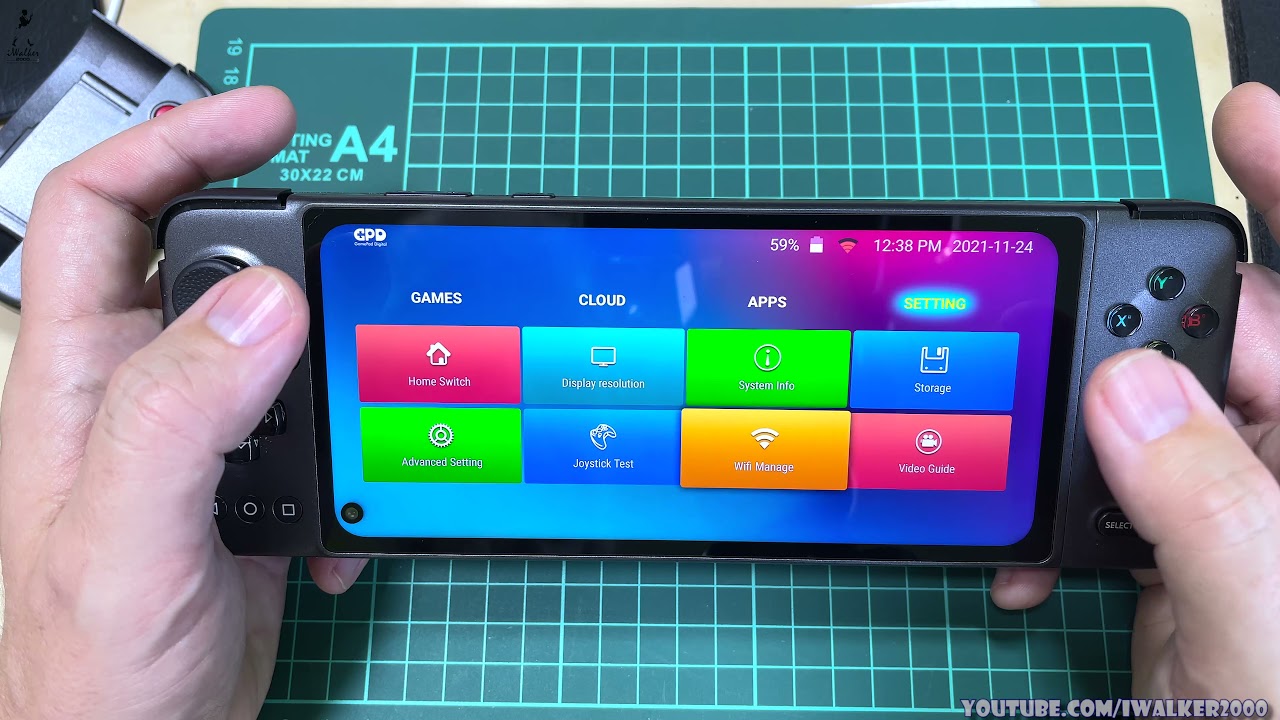 Гаджеты:GPD XP - распаковка и обзор лучшей мобильной 4G игровой консоли Android и сменным геймпадом
