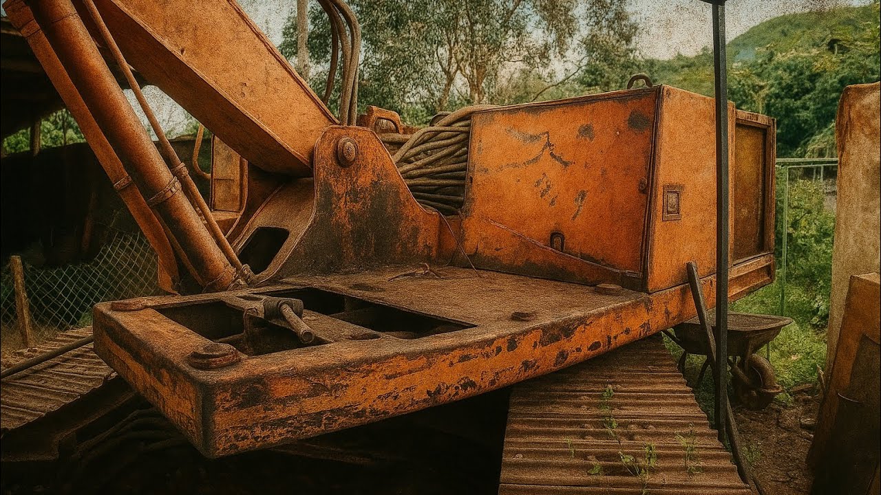 Restoration of Excavator HITACHI UH045-7