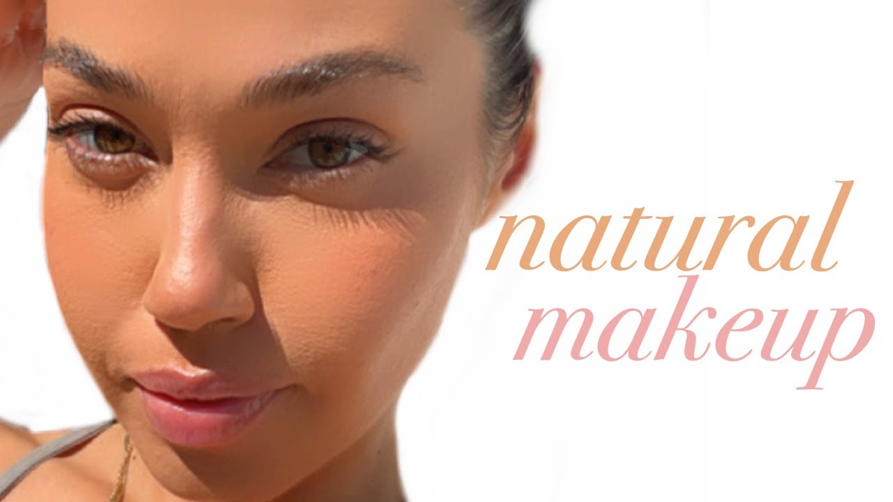 5 MIN GLOWY NATURAL MAKEUP | Eman