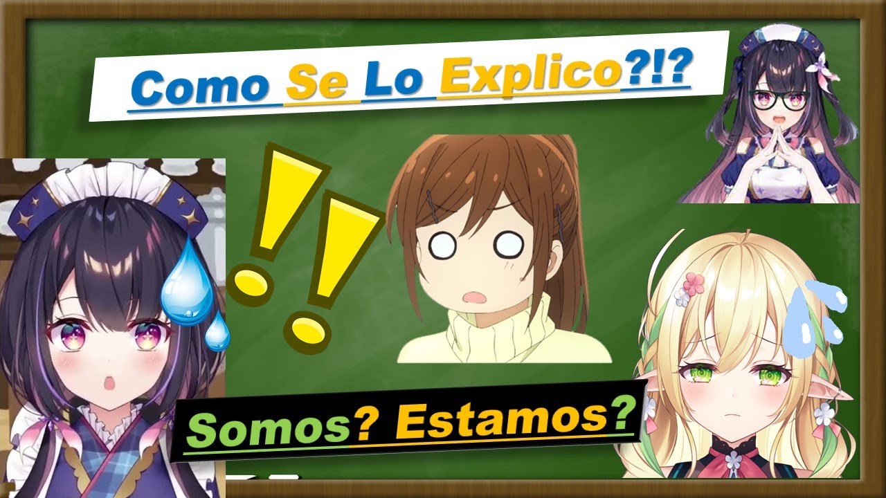 Hina Trata de Explicarle Espa&ntilde;ol a Yue | Saohime Yue / サオヒメユエ | Hina Misora / ヒナ ミソラ |