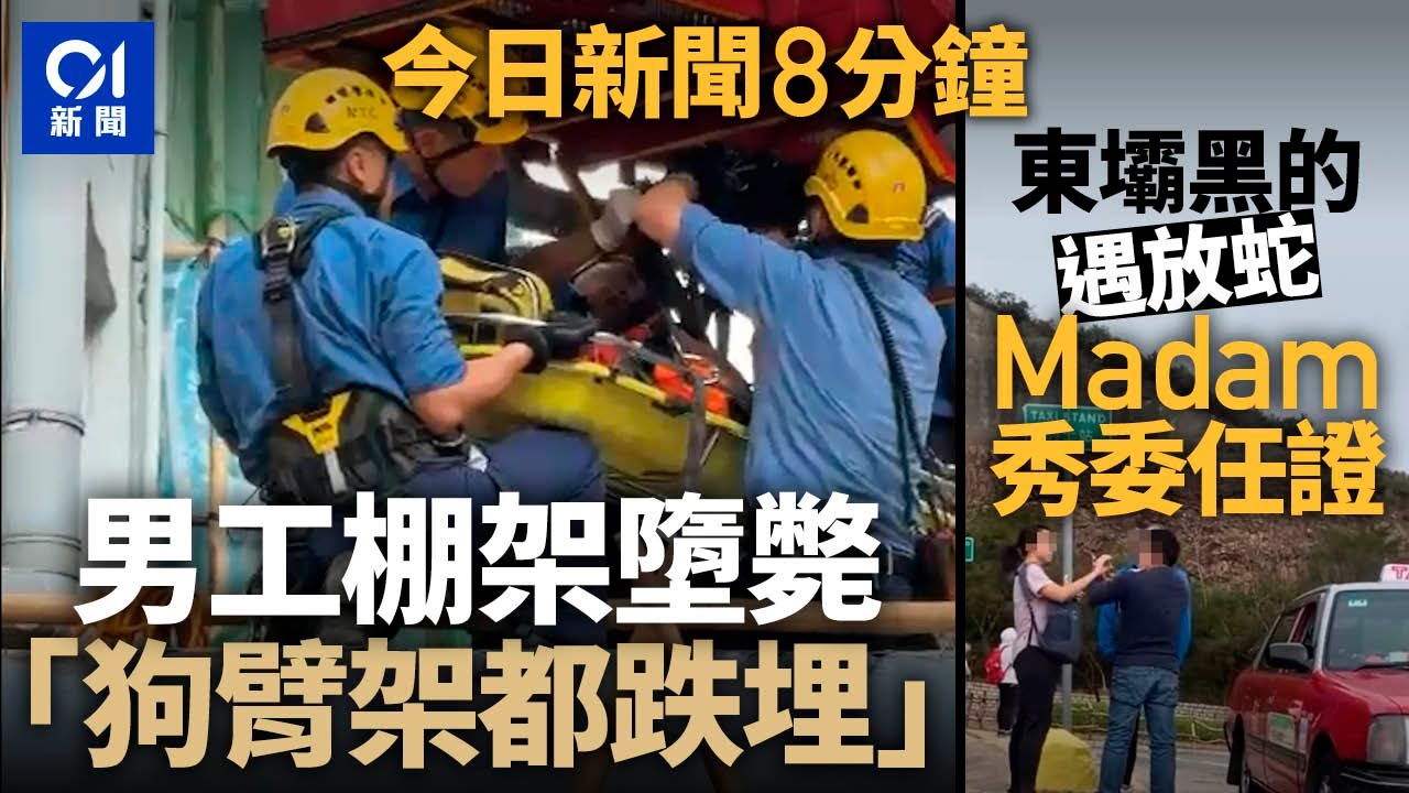 男工棚架墮斃 街坊「狗臂架都跌埋」｜東壩黑的遇放蛇  Ｍadam霸氣show證｜01新聞｜墮棚｜狗臂架｜黑的｜假學歷｜東壩｜小雪兒｜2024年11月5日   #hongkongnews【今日新聞】