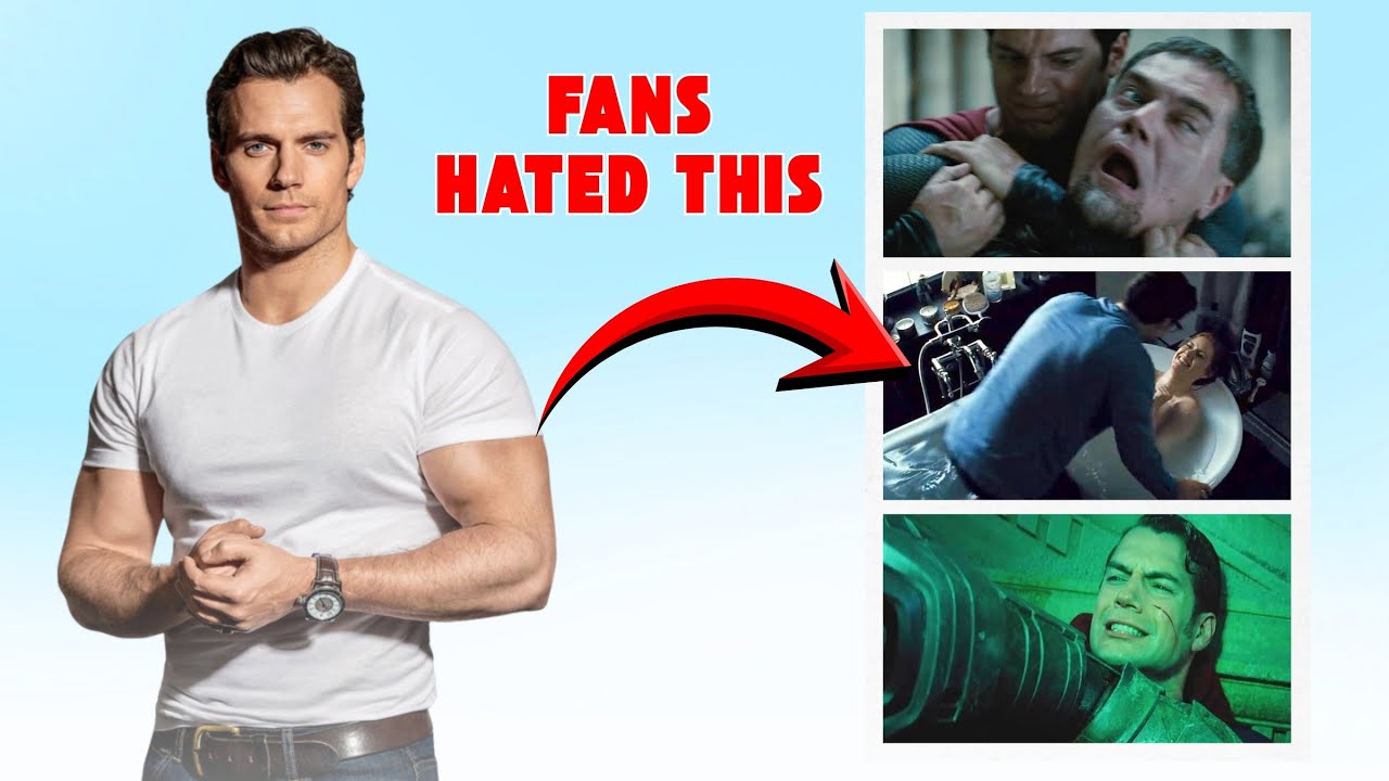 Henry Cavill Superman: Najbardziej znienawidzone sceny wyjaśnione