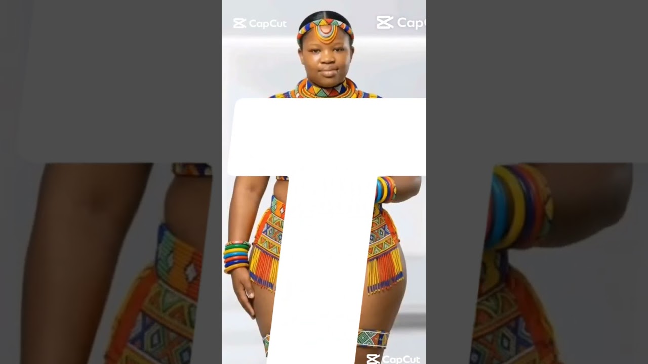 Zulu traditional attire #africanculture #shortsfeed #zuluwomen #southafrica