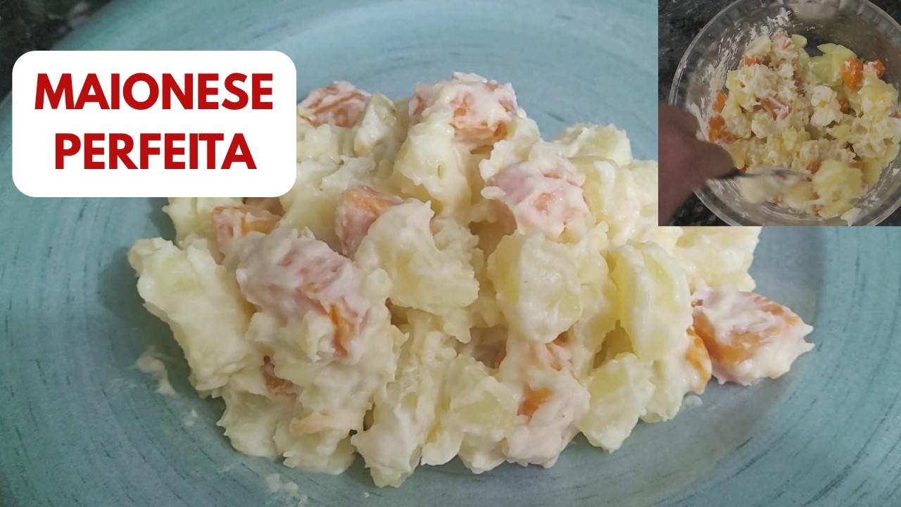 Como Fazer Maionese Simples, Deliciosa e Prática